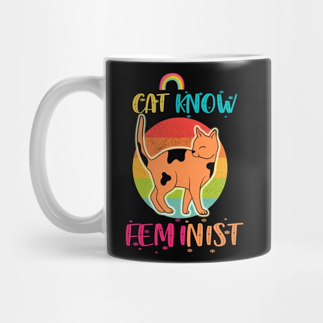 Cat Know Feminist by 29 hour design